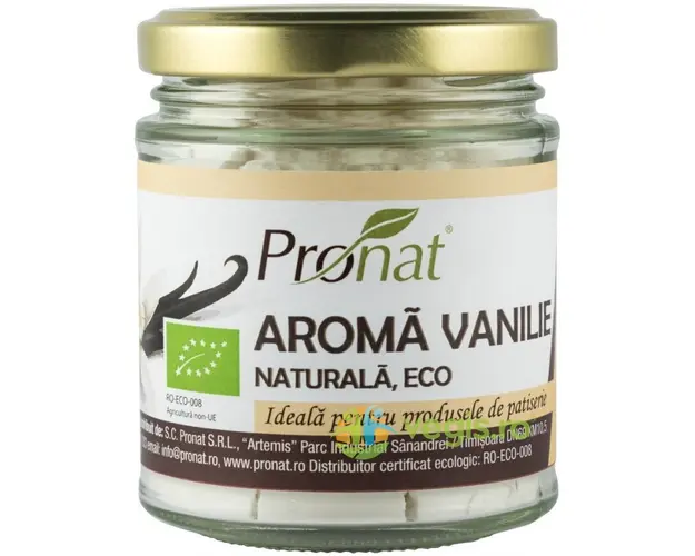 Aroma Naturala de Vanilie Ecologica/Bio 80g