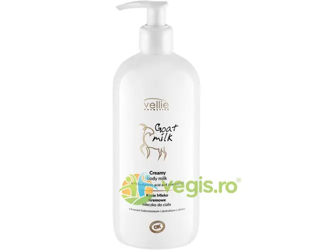 Lapte de Corp cu Extract din Lapte de Capra si Acid Hialuronic 500ml