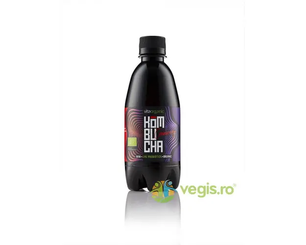 Kombucha cu Merisoare Raw Ecologice/Bio 330ml