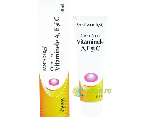 Crema cu Vitaminele A, E si C Santaderm 50ml