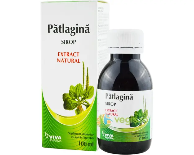 Sirop cu Extract de Patlagina 100ml