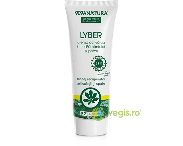 Crema Lyber Activa Antireumatica cu Untul Pamantului si Petrol 250ml