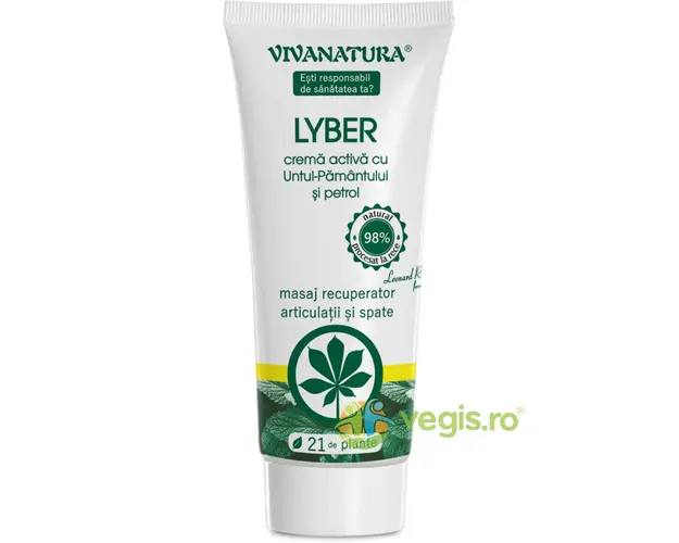 Crema Lyber Activa Antireumatica cu Untul Pamantului si Petrol 75ml