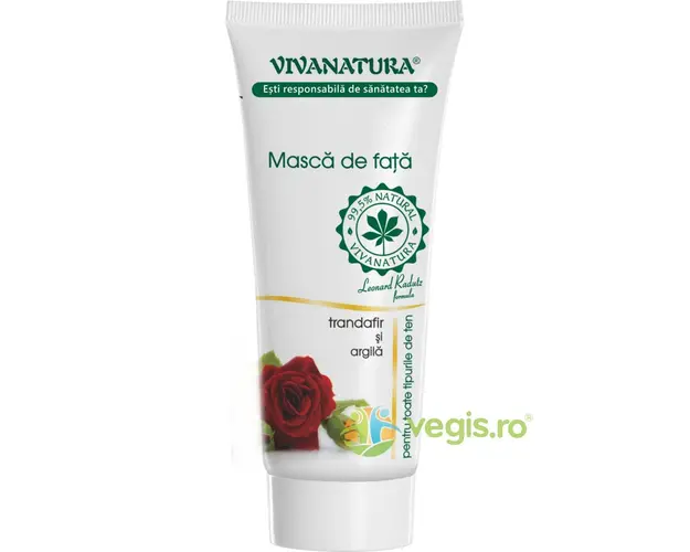 Masca Fata Cu Trandafir si Argila 75ml