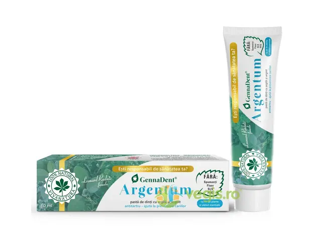 Pasta De Dinti GennaDent Argentum 80ml