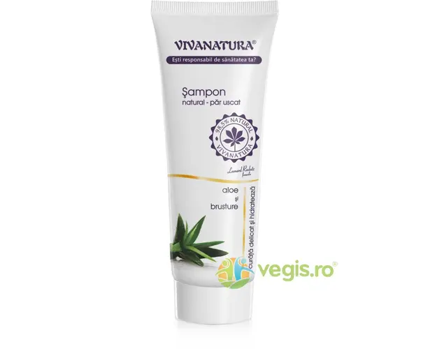 Sampon pentru Par Uscat cu Aloe si Brusture 250ml