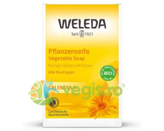 Sapun Vegetal cu Extract de Galbenele 100g