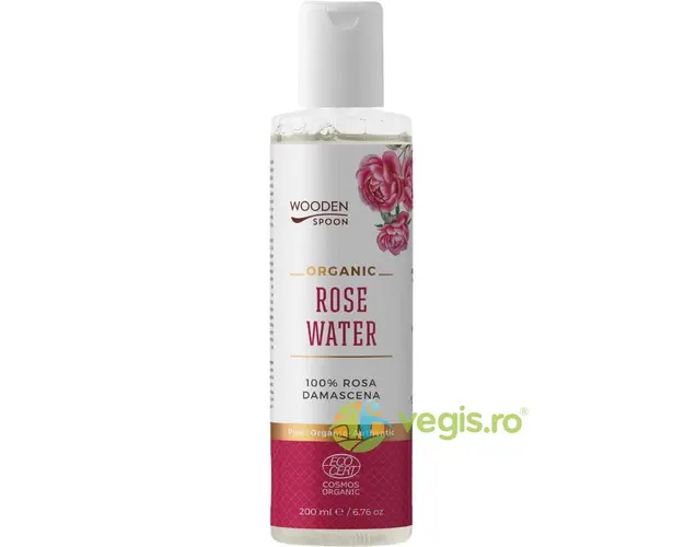 Apa de Trandafiri Rosa Damascena Bio 200ml