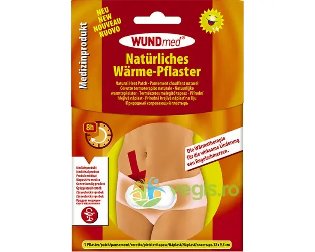 Plasture cu Efect de Incalzire Impotriva Durerilor Menstruale 22x9.5cm