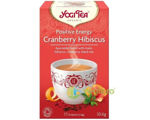 Ceai cu Merisor si Hibiscus Ecologic/Bio 17dz