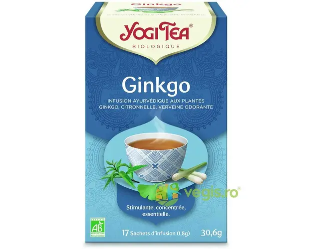 Ceai Ginkgo Ecologic/Bio 17dz