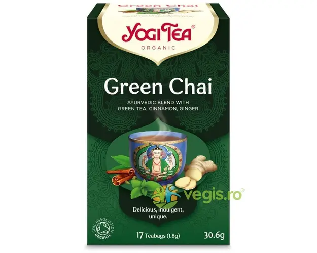 Ceai Verde (Green Chai) Ecologic/Bio 17dz