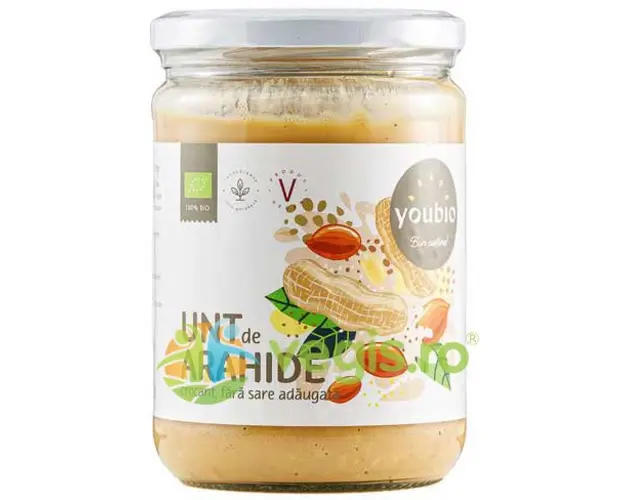 Pasta de Arahide Crocanta fara Gluten Ecologic/Bio 500g