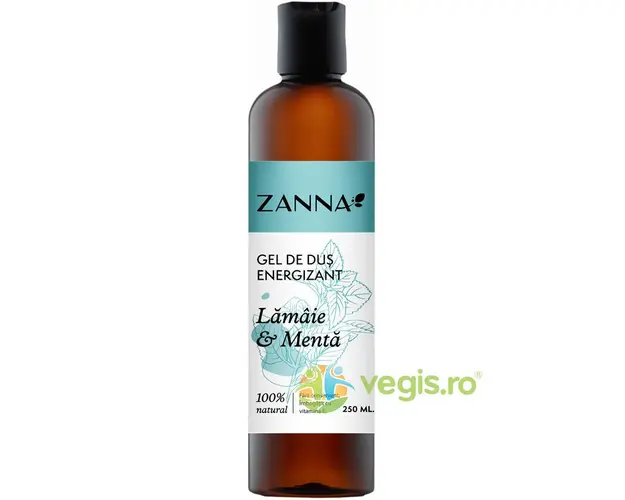 Gel de Dus Energizant cu Lamaie si Menta 250ml