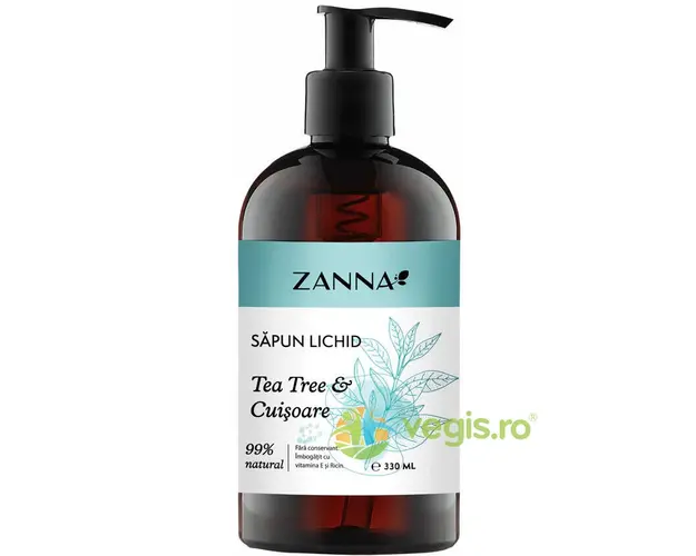 Sapun Lichid cu Tea Tree si Cuisoare 330ml