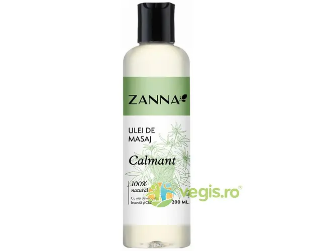 Ulei de Masaj Calmant cu CBD (Canabidiol) si Lavanda 200ml