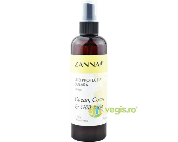 Ulei de Plaja cu Cacao, Cocos si Galbenele SPF30 150ml