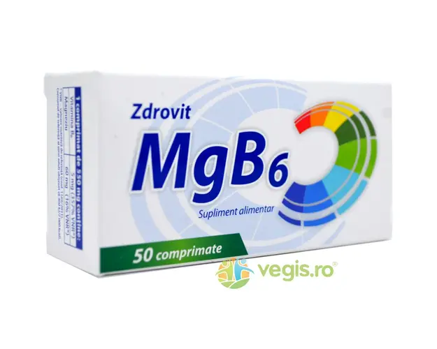 Magneziu+Vit B6 50cpr