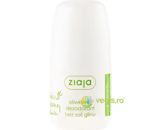 Antiperspirant Roll-On Olive Leaf Fara Saruri De Aluminiu 60ml