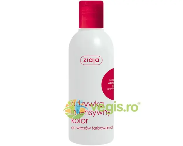 Balsam Pentru Par Vopsit cu Ulei de Ricin - Fara Clatire 200ml