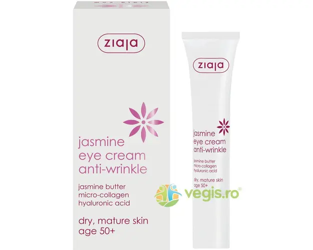 Crema Antirid si Anticearcan pentru Ochi Cu Ulei de Iasomie 50+ 15ml
