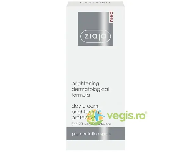 Crema de Zi Iluminatoare Impotriva Petelor Pigmentare SPF20 Ziaja Med 50ml