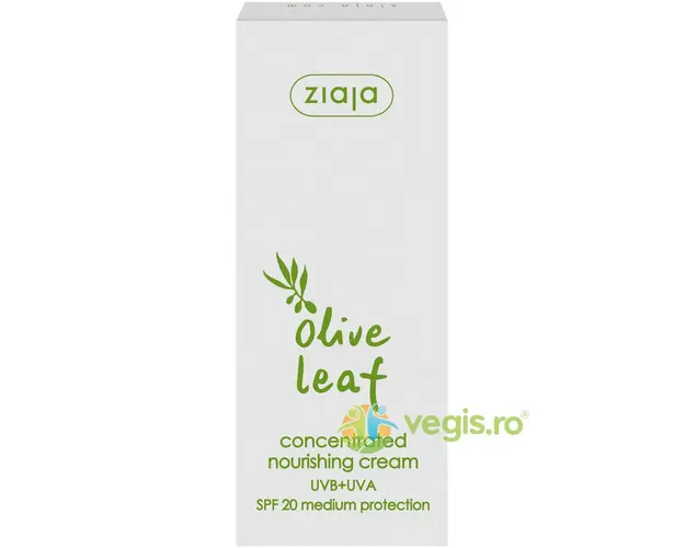 Crema Hranitoare Concentrata De Zi Cu Extract Din Frunze De Maslin SPF20 50ml