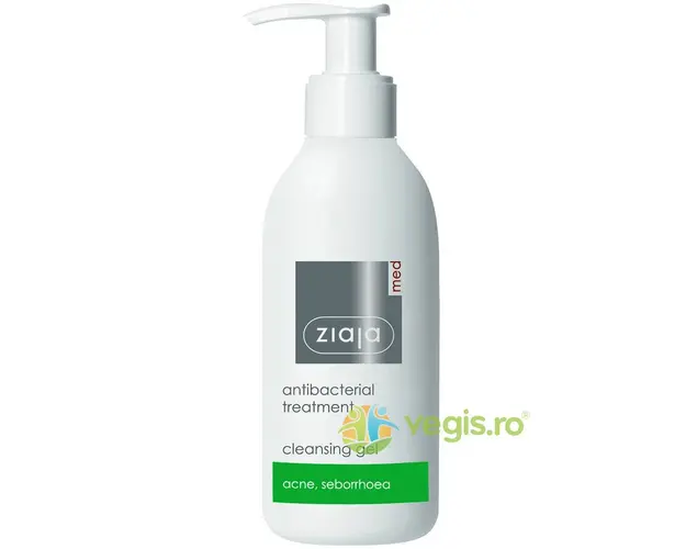 Gel De Curatare Antibacterian Pentru Acnee, Piele Grasa 200ml