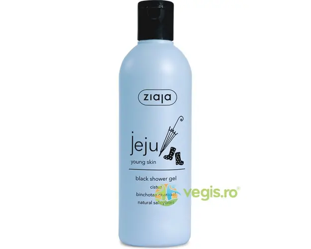 Gel de Dus cu Carbune Jeju Blue 300ml