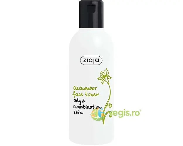 Lotiune Tonica cu Extract de Castravete pentru Ten Gras si Mixt 200ml