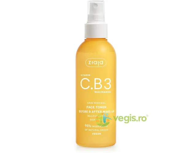 Lotiune Tonica pentru Fata cu Vitamina C.B3 si Niacinamide 190ml