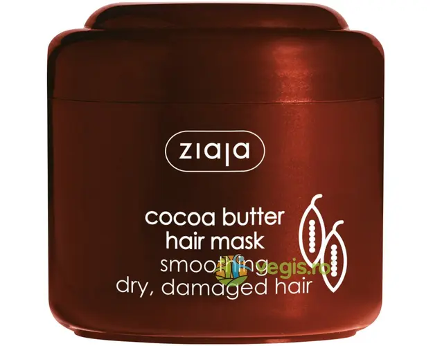 Masca Pentru Netezirea Parului Uscat Si Deteriorat Cu Unt De Cacao 200ml