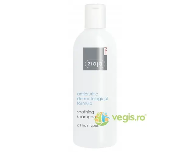 Sampon Calmant Pentru Scalp Sensibil si Prurit Ziaja Med 300ml