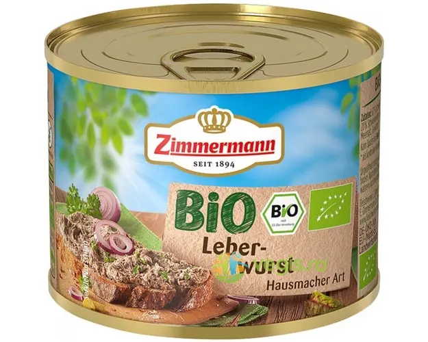 Pate de Ficat fara Gluten Ecologic/Bio 200g