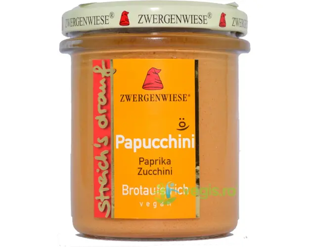 Crema Tartinabila Papucchini cu Ardei si Zucchini Ecologica/Bio 160g