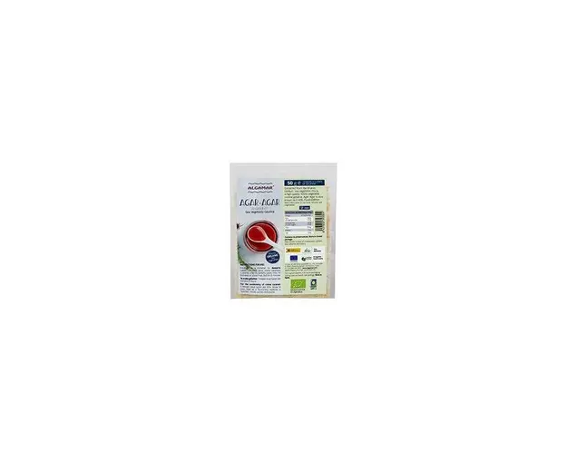 Agar agar fulgi bio 50g - Algamar