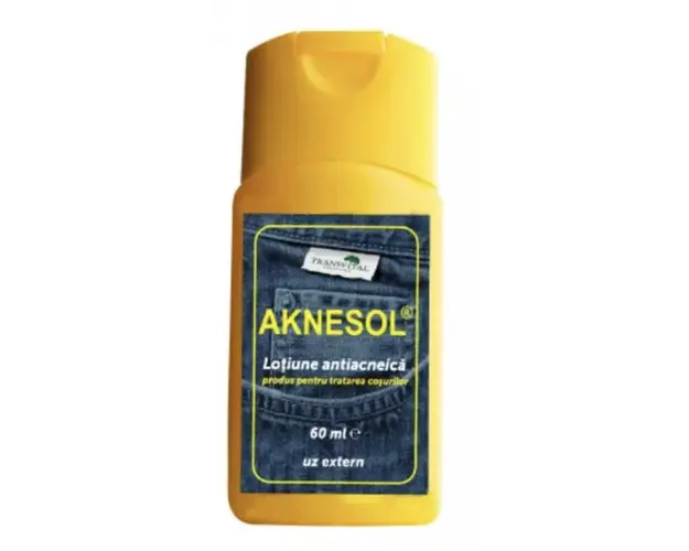 Aknesol Lot Antiacneica, 60ml - Transvital