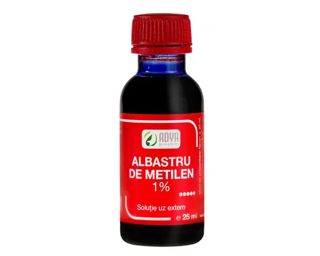 Albastru de metilen 1%, 25 ml, Adya Green