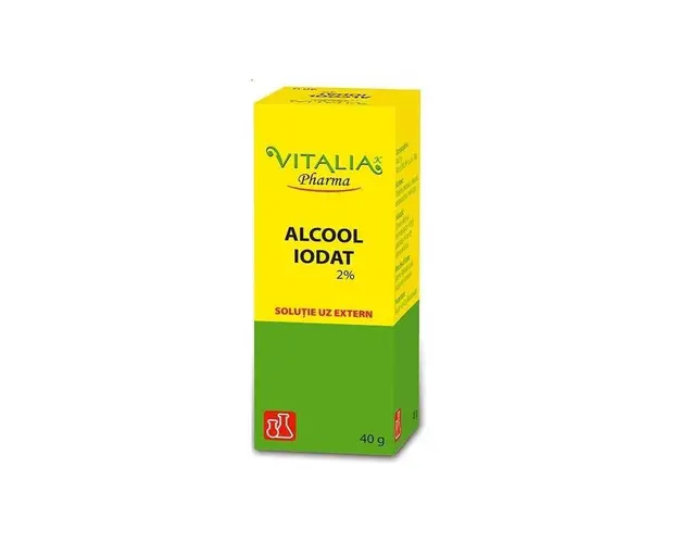 ALCOOL IODAT 2%, 40G - VITALIA PHARMA
