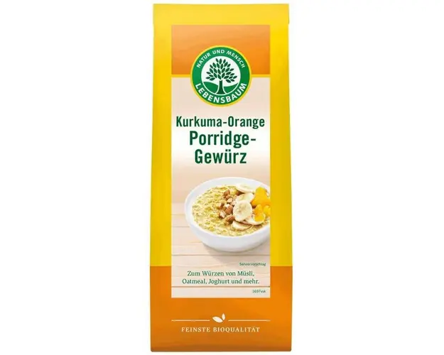 Amestec de condimente pentru terci cu turmeric si portocale eco-bio,