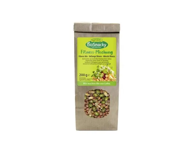 Amestec Fitness de seminte pentru germinat, BioSnacky, eco-bio, 200g