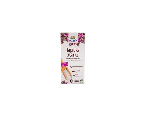 Amidon de Tapioca, eco-bio, fara gluten, 330g - Govinda