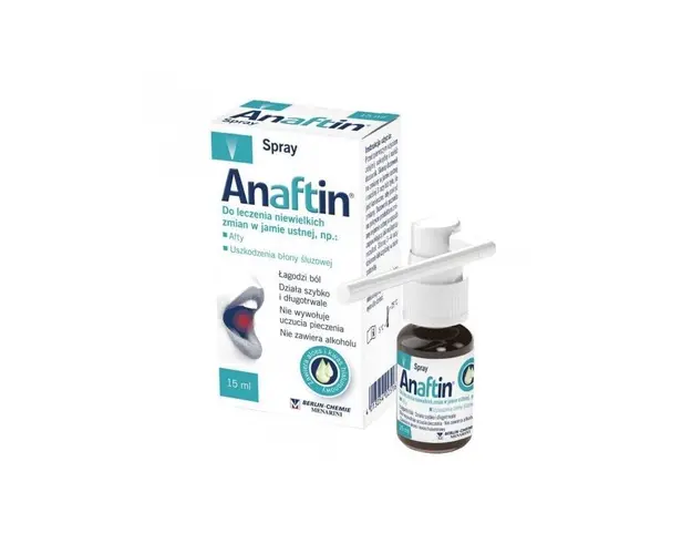 Anaftin spray afte bucale, 15 ml, Sinclair Pharma