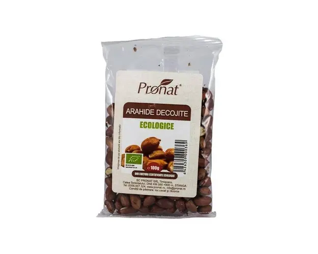 Arahide decojite - eco-bio 100g - Pronat
