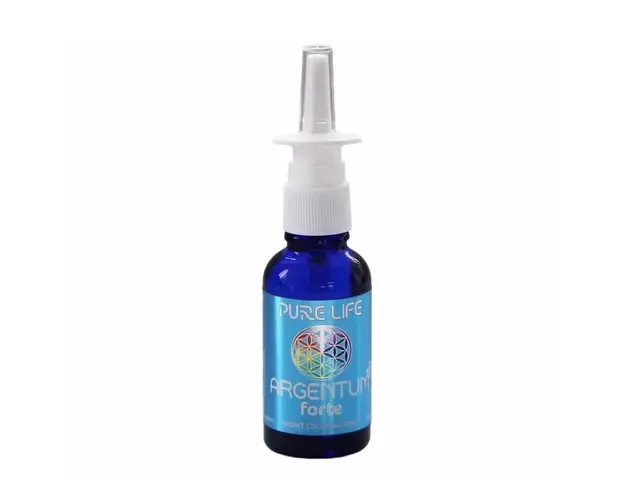 Argint Coloidal 20ppm cu pulverizator nazal, Argentum Forte, 30ml -