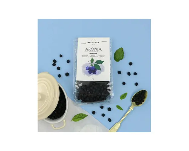 Aronia fructe uscate fara gluten, 100g - Unison