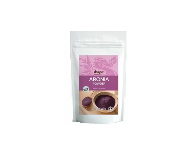 Aronia pudra raw eco-bio 200g - Dragon Superfoods