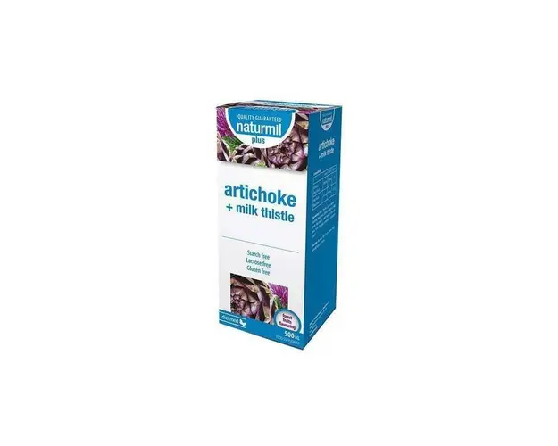 Artichoke + milk thistle plus - anghinare si armurariu - 500ml -