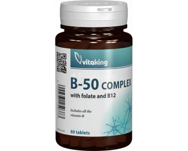 B-50 Complex cu B12, 60 cpr - VITAKING