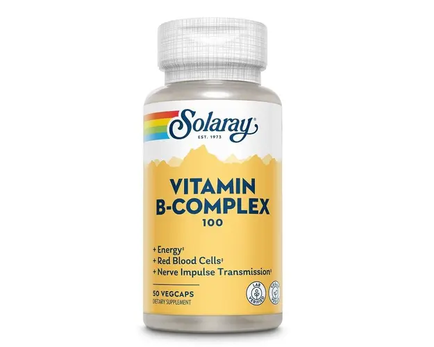 B-COMPLEX, AJUTA LA FUNCTIONAREA SISTEMULUI NERVOS, 100 MG, 50